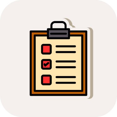 Pano simgesi, vektör illüstrasyonu basit tasarım