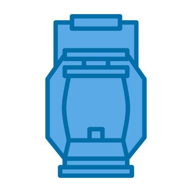 Musluk ikonu. Web için su musluğu vektör simgelerinin özet çizimi