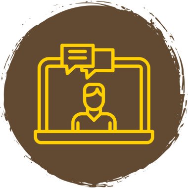 seo modern simgesinin vektör illüstrasyonu