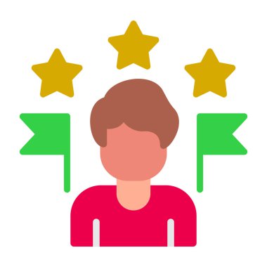 kullanıcı derecelendirme vektörü simgesi