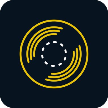 Müzik simgesinin vektör illüstrasyonu