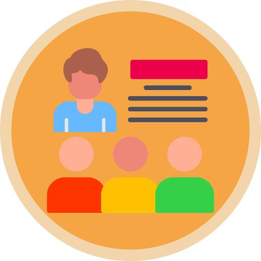 İnsan simgesinin vektör illüstrasyonu