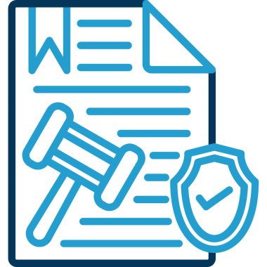 yasal belge vektör çizim tasarımı 