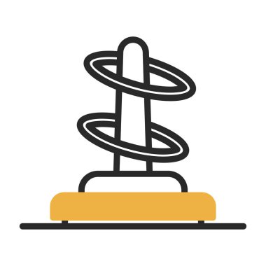 halka atma simgesi, vektör illüstrasyonu 