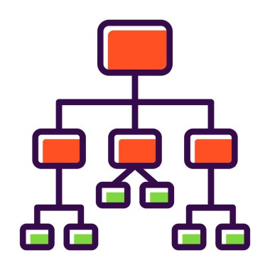 seo modern simgesinin vektör illüstrasyonu