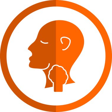 Baş simge vektör çizim