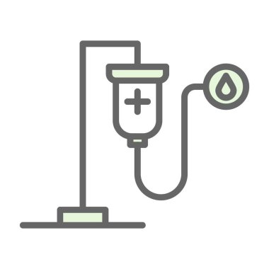 Su pompası ikon vektör illüstrasyonu