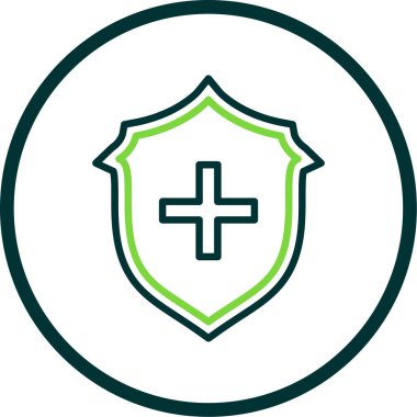 kalkan vektör simgesi modern basit tasarım, vektör illüstrasyonu