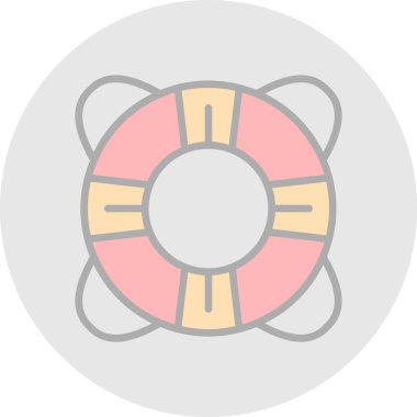 Simge vektör çizim şamandıra 