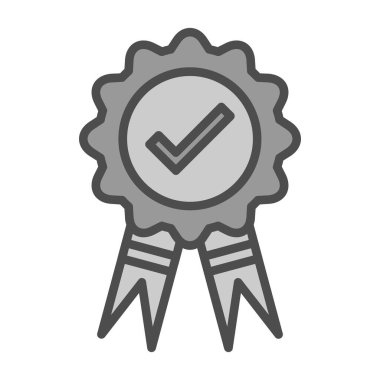 ödül vektör simgesi şeffaf arkaplan, madalya izole