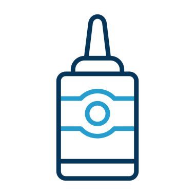 Yapıştırıcı ağ simgesi, vektör illüstrasyonu 