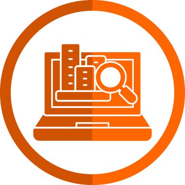 bilgisayar simgesi vektör illüstrasyonu