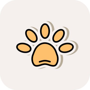 Web simgesi pençe, illüstrasyon vektör