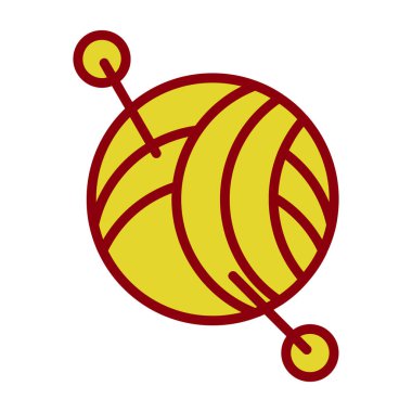 Çizgi film simgesinin vektör illüstrasyonu