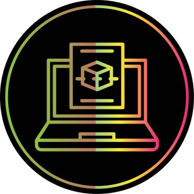 bilgisayar simgesi vektör illüstrasyonu