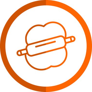 pişirme pan simgesi, vektör çizim