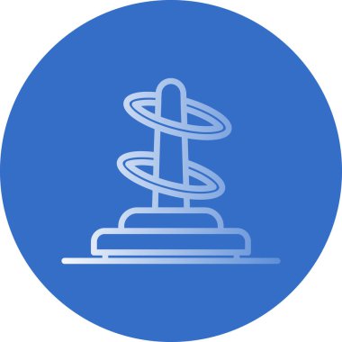 halka atma simgesi, vektör illüstrasyonu 