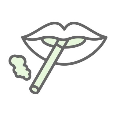 Çizgi film şeker ikonunun vektör illüstrasyonu