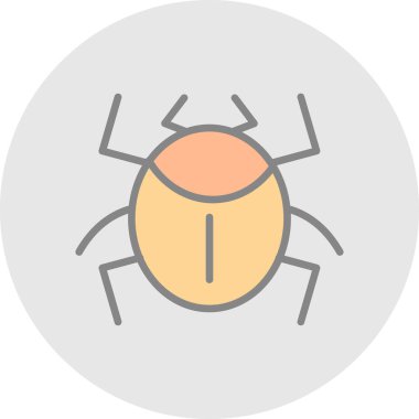 Vektör illüstrasyonu, simge ögesi arkaplanı