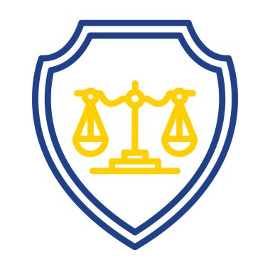 Şeffaf bir arkaplanda kalkan vektör çizimi. Birinci kalite semboller. Konsept ve grafik tasarımı için simgeler.