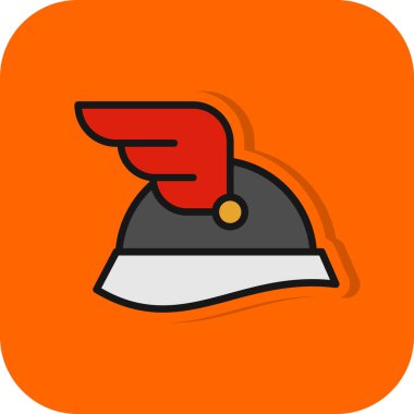 Cap web simge vektör çizim