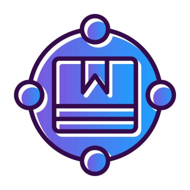 seo modern simgesinin vektör illüstrasyonu