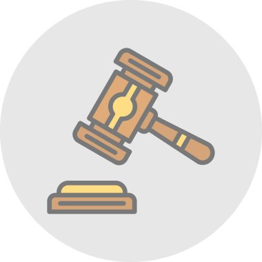 çekiç araç simgesi. vektör illüstrasyonu