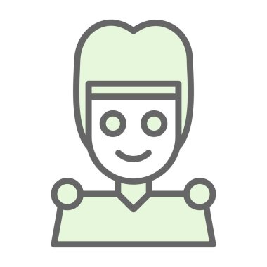 İnsan simgesinin vektör illüstrasyonu