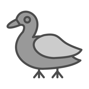 Eğil. Web simgesi basit illüstrasyon 