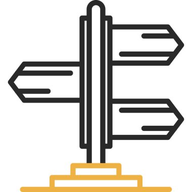 Bir roket simgesinin vektör çizimi