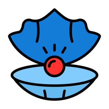 Su damla simgesi, anahat stili