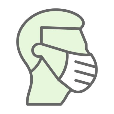 İnsan yüzü maskesi simgesi