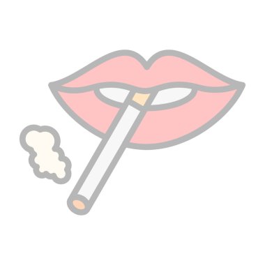 beyaz arkaplanda izole edilmiş çizgi film için renk vektör simgesi