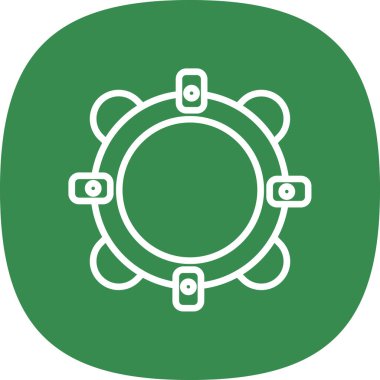 Modern b 'nin vektör illüstrasyonunda müziğin eksik simgesi