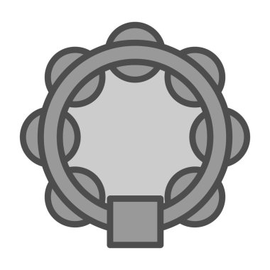 Bomba simgesi vektör illüstrasyonu