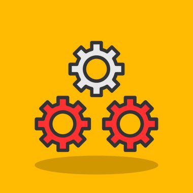 dişli ve dişli simgesi