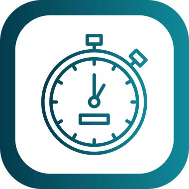 Kronometre simgesi çizimi 