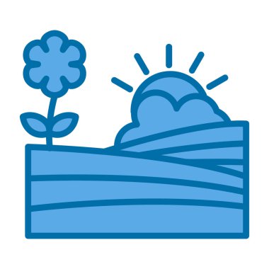 Tencere tasarımında izole edilmiş bitki.