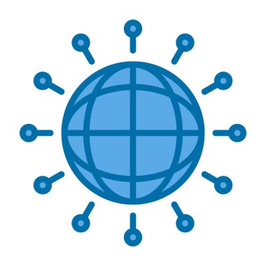 ağ paylaşım simgesi çizimi