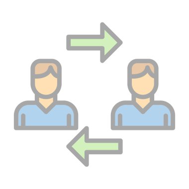 kullanıcı satırını yeniden yükle ve biçim simgesi tasarımı, vektör illüstrasyonu kullanıcı kullanıcı kullanıcısını ve kullanıcı görüntüsünü yeniden yükle