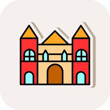 ev simgesi vektör illüstrasyonu