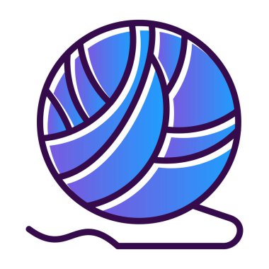 Voleybol. Web simgesi basit illüstrasyon
