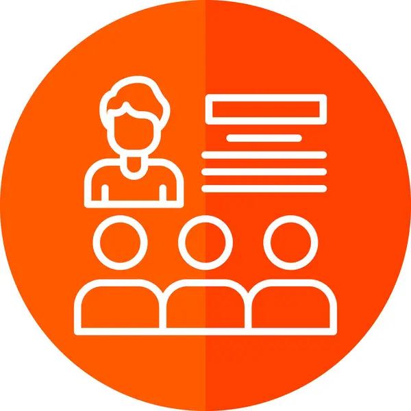 iş insanları simgesi, vektör illüstrasyonu