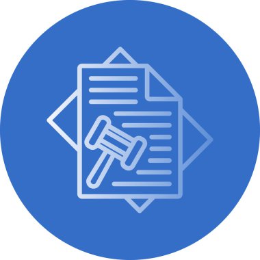 belge simgesi vektör illüstrasyonu