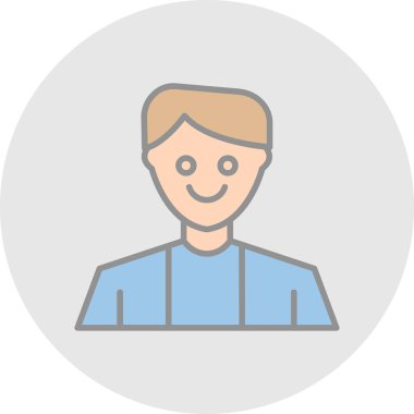 avatar çocuk web simgesi 