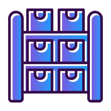 Bina simgesi. taslak mimari vektör işareti