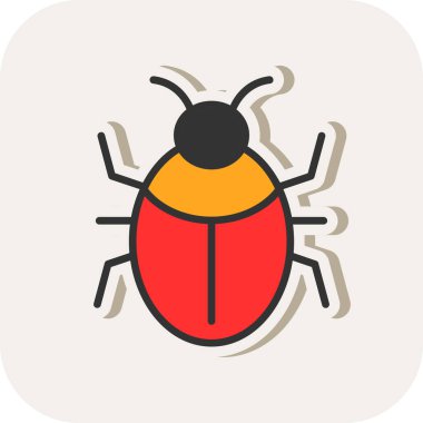 hata düzlüğü simgesi, vektör illüstrasyonu