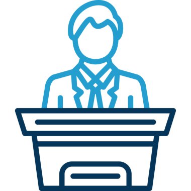 iş simgesi vektör illüstrasyonu