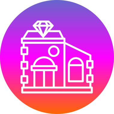 Kuyumcu web simgesi, vektör illüstrasyonu 