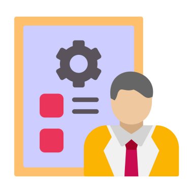 Vitesli bir adamın vektör çizimi